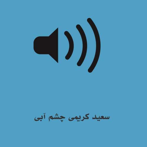 سعید کریمی چشم آبی