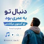 آهنگ دنبال تو یه عمری بود تو آسمون میگشتم صدای مرد اینستا